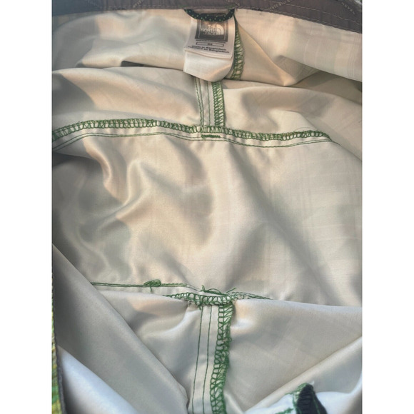 3/$20 North Face Men's Sz M Board Shorts Swim Trunks Green Plaid 10" Inseam - Picture 9 of 11